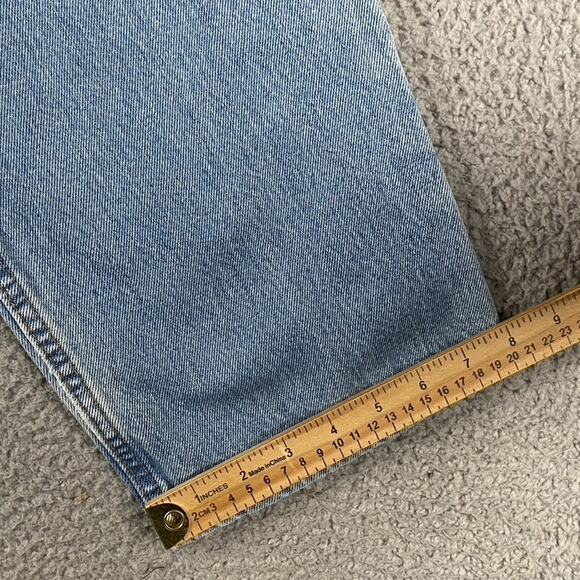 VTG Levi's 550 Relaxed Fit Jeans Men's 38x32 Medium Wash Y2K 2000's Distressed - Picture 5 of 12